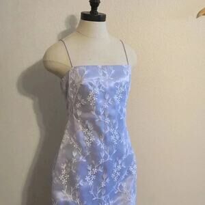 Kathlin Argiro Ateliers lavender‎ lace wedding cocktail dress size 4